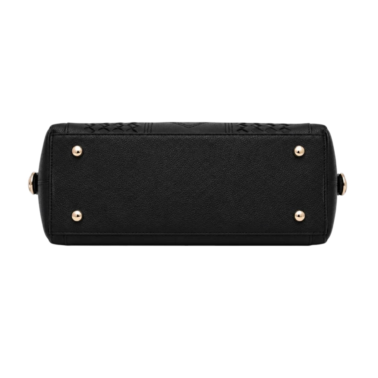 Zanti Black Leather Handbag For Work And Travel
